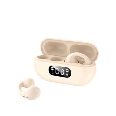 Imagem de Air52 True Wireless Bluetooth Headset TWS Condução Óssea Clip On Ear Esportes Corrida Não Fones De Ouvido Intra-auriculares Tipo Clipe De Orelha