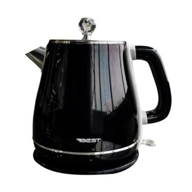 Imagem de Chaleira Jarra Bule Eletrica Térmica Yd-1830c 220v Best, PRETO