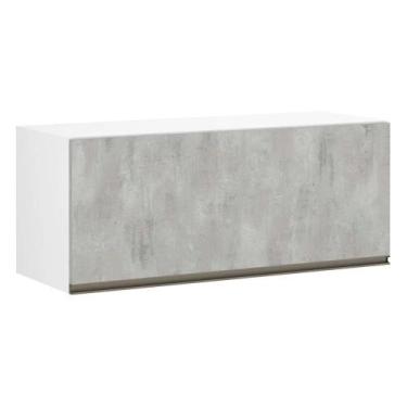 Imagem de Armário Perola Basculante 80 cm 1 Porta Luciane - Luciane Moveis