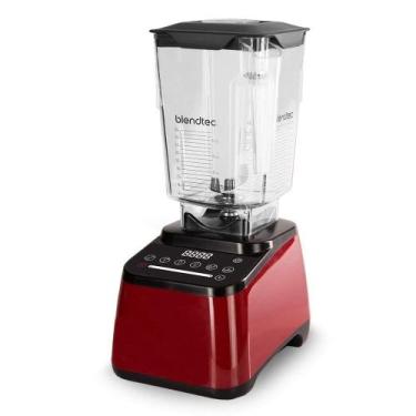Imagem de Liquidificador Blendtec Designer 650 com Jarra WildSide+ 2,6L (Vermelh