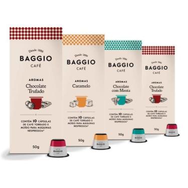Imagem de Café Baggio Para Nespresso, 4 Caixas, 40 Cápsulas - Baggio Cafe, 40 cá