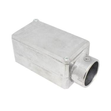 Imagem de Condulete Versátil E 1.1/4" sem Rosca e com Tampa Tramontina, Cinza