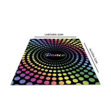 Imagem de Pista De Dança Dance em lona 2,0 x 3,0m - Fadrix
