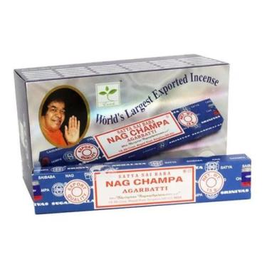 Imagem de Incenso Nag Champa Original Satya Sai Baba Massala 15 Varet.