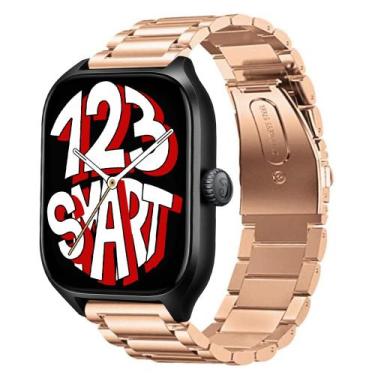 Imagem de Pulseira de Aço Inoxidável compatível com GTS4 A2168 / GTS 4 Mini A217