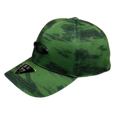 Imagem de Bone Oakley Tincan Cap , Brush tiger camo green, P/M