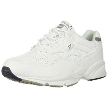 Imagem de Propét Tênis de caminhada masculino aprovado pelo Medicare Stability Walker, Branco, 11.5 X-Wide
