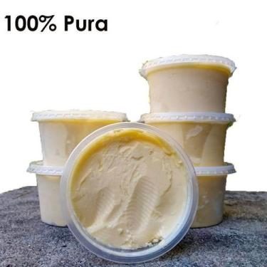 Imagem de Manteiga De Leite 100% Pura Com Sal - Pote Com 500g - Roça
