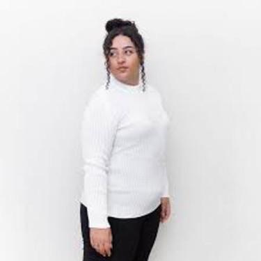 Imagem de Moda p/ gordinhas segunda pele - KGENTE, Branco, G3