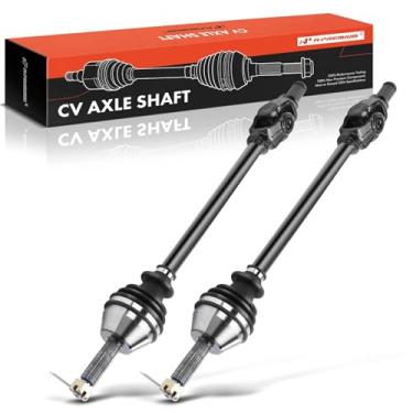 Imagem de A-Premium Par (2) Conjunto de eixo CV dianteiro compatível com Polaris Ranger 500 2002-2005, séries 10 e 11, lado do motorista e do passageiro, substituição # 1380178, 1380230