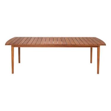 Imagem de Mesa Rústica Madeira Eucalipto - 8 Lugares - 75x95x240 Cm - Nattural I