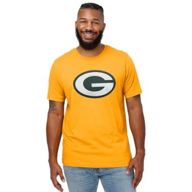 Imagem de FOCO Camiseta Green Bay Packers com logotipo primário cor secundária - pequena