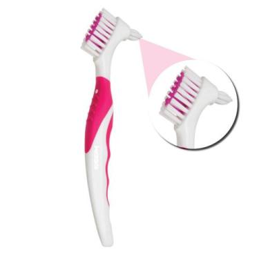 Imagem de Escova Dental Denture Kess Belliz Rosa Cod.2019 - BELLIZ COMPANY