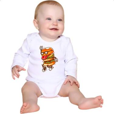 Imagem de Body intantil Burguer dance - Alearts, P