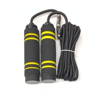 Imagem de Corda De Pular Profissional Ajustável Jump Rope Fitness - oem