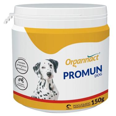 Imagem de Suplemento Vitamínico Promun Dog 150gr para Cães - Organnact