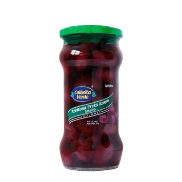 Imagem de Azeitona Preta Azapa Inteira Colheita Verde 580g