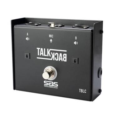 Imagem de Pedal Talkback Santo Angelo TBLC Led Com Trava,  Preto
