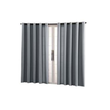 Imagem de Cortina Sala Oxford 3,00x2,20m Com Varão Incluso Para Quarto - Armazém