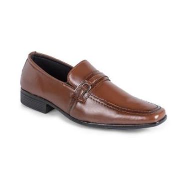 Imagem de Sapato Ravinno Social de Couro Confort Modelo de Amarrar Sport Fino Masculino-Masculino