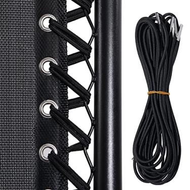 Imagem de SUQ I OME Cabo de substituição para cadeira de gravidade zero, kit de ferramentas de reparo universal de cabos elásticos de substituição para espreguiçadeiras, cadeiras de jardim, poltronas