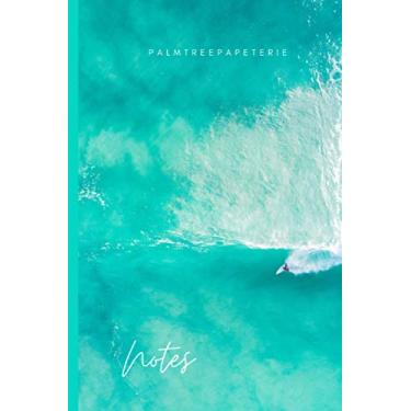 Imagem de Notes: Surfen im Meer - Notizen | Journal | Notizbuch | Tagebuch | Schreibheft | Reisetagebuch - liniert - 120 Seiten - 6x9" (ähnlich A5)