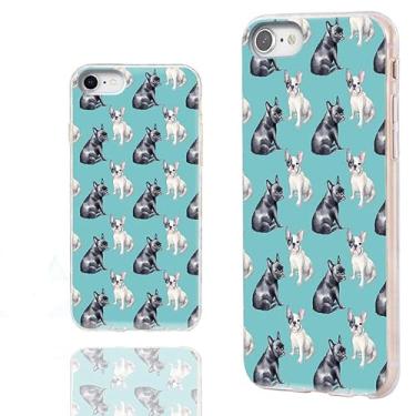 Imagem de ARTIOSIT Capa para iPhone SE 2022 2020, capa para iPhone 8 7, capa para iPhone 6S 6 para meninas mulheres e homens, capa protetora fina de TPU macio para dono de animal de estimação iPhone SE 3rd 2nd