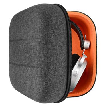 Imagem de Geekria Capa de fone de ouvido UltraShell para HiFíMAN HE400i, HE400S, Sundara, Gradô GS1000i, PS1000e, Koss QZ99, AudioQuest NightHawk, fones de ouvido NightOwl e muito mais, bolsa de transporte de viagem de capa dura grande