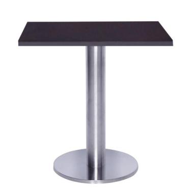 Imagem de Mesa Beta Big em Inox 75 cm (Altura) com Disco Redondo com Tampo em MD
