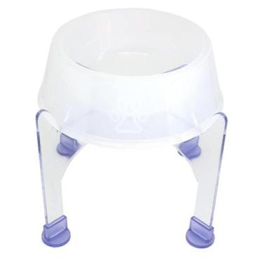 Imagem de Kit Super Suporte Natural + Comedouro P 300ml Natural - Lilopety
