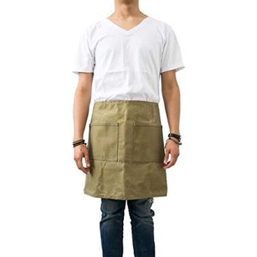 Imagem de Hide & Drink, Avental de lona encerada à prova d'água e cintura Grill Master Gear feito à mão
