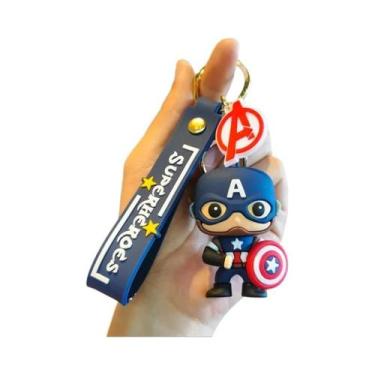 Imagem de Chaveiro Kawaii Homem-Aranha - Figura de Ação para Mochila ou Bolsa In