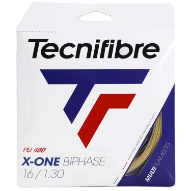 Imagem de Corda Tecnifibre X-One Biphase 16l 1.30mm Natural - Set Individual