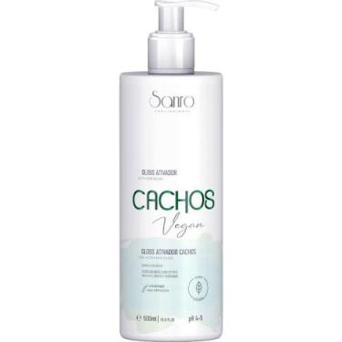 Imagem de Gloss Ativador de Cachos Vegan 500ml Sanro Cosméticos