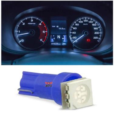 Imagem de Lampada t5 1 led azul 12v - MFL