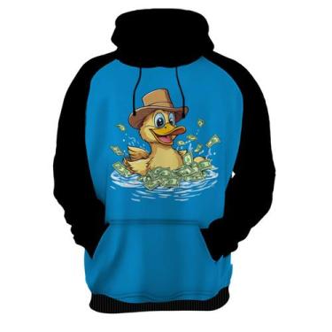 Imagem de Blusa com Capuz Pato Milionário com Chapéu - A Fabriqueta, P