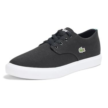 Imagem de Lacoste Tênis feminino Grip Base, Preto/branco, 40