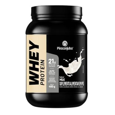 Imagem de Piracanjuba Whey em Pó 21g Sabor Milk Pote 450g