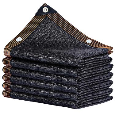 Imagem de winemana 90% pano de sombra, cobertura de canil para cães, 16,5 x 5,8 m, resistente, durável, protetor solar, tela com ilhós para pátio, plantas, estufa, galinheiro, varanda