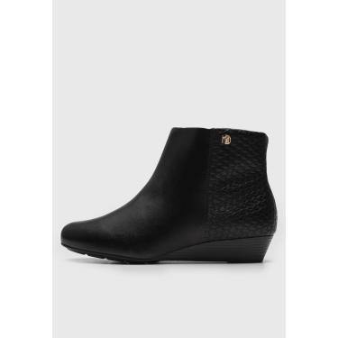 Imagem de Bota Anabela Modare Lisa Preta Modare 7076 100 27588 feminino