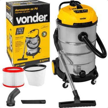 Imagem de Aspirador de Pó e Líquido 2400W 220V APV2480 Vonder, 220V
