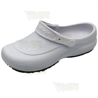 Imagem de Sapato Antiderrapante em EVA Softworks modelo BB60 CA 27921, Branco, 3
