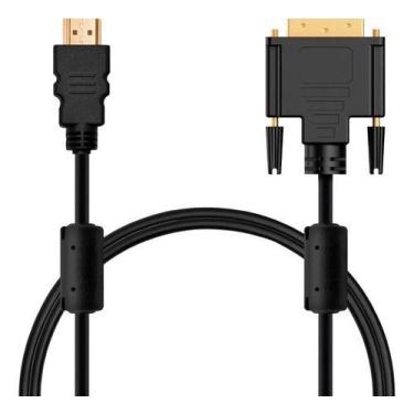 Imagem de Cabo Hdmi Para Dvi 4k 24+1 Full Hd 1080p Banhado 1,5 Metros - Tomate