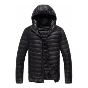 Imagem de Casaco nylon impermeável capuz removível-  - Krayani, M 