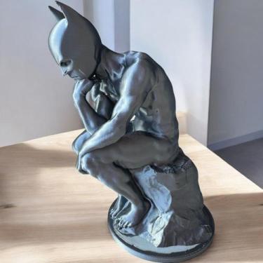 Imagem de Escultura Personagem O Pensador - FLEX3D