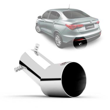 Imagem de Ponteira De Escapamento Esportivo Outs Cronos Inox Special