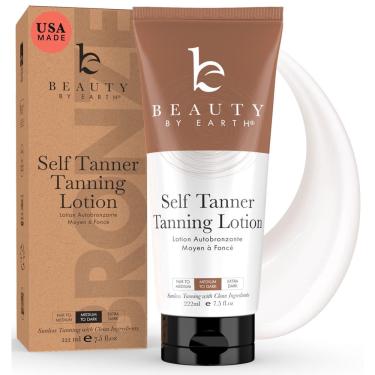 Imagem de Self Bronzeador Beauty by Earth Natural Organic Médio a Escuro