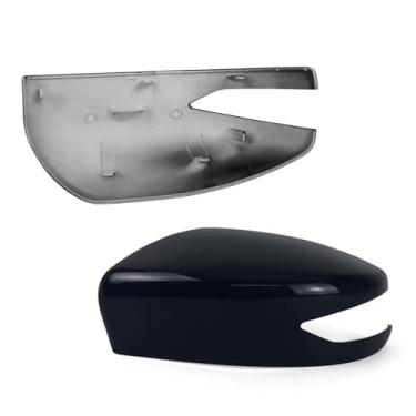 Imagem de Moonlinks Compatível com Nissan Altima 2013-2018, Nissan Sentra 2013-2019 Substituição da capa do espelho do lado esquerdo, preto, exterior, lado do motorista, porta, retrovisor, capa, guarnição,