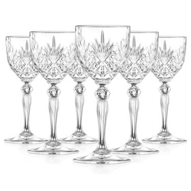 Imagem de Barski Copo de mixologia Nick and Nora - para Martini - ou coquetéis - copos com haste - conjunto de 170 a 113 g - Vidro europeu