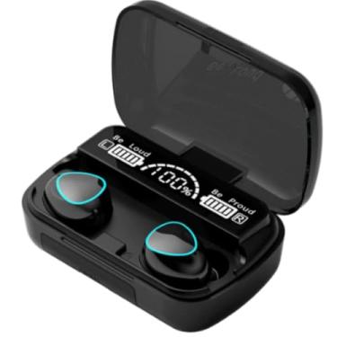 Imagem de Fone de ouvido sem fio M10-TWS Bluetooth 5.1, fone de ouvido intra-auricular à prova d'água IPX7, microfone estéreo com redução de ruído, adequado para esportes, jogos, viagens